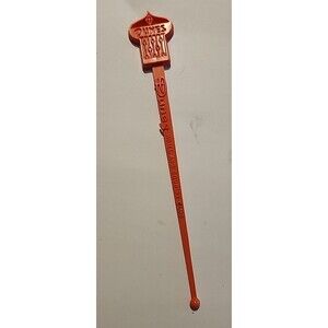 Vintage Dunes Hotel Casino Las Vegas Swizzle Stick Red 6.25" Retro Barware